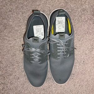 Wolf & Shepherd Crossover SwiftKnit Derby shoes in the Storm White